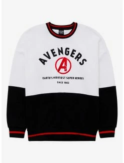 New 🥰 Marvel Avengers Two-Tone Crewneck - BoxLunch Exclusive 🔥