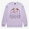 Outlet ✨ Disney Walt Disney World 50th Anniversary Mickey & Minnie Mouse Mad Tea Party Crewneck - BoxLunch Exclusive 🔥