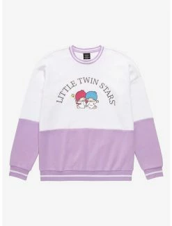 Top 10 😀 Sanrio Little Twin Stars Embroidered Panel Crewneck - BoxLunch Exclusive 👍
