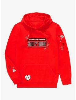 Best reviews of ❤️ DC Comics Harley Quinn Mistress Of Mayhem Embroidered Hoodie - BoxLunch Exclusive 😍