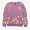 Hot Sale ✔️ Our Universe Disney Alice In Wonderland I'm Late Flower Crewneck - BoxLunch Exclusive 🌟