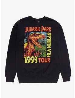 Cheapest 🌟 Jurassic Park Isla Nublar Tour Crewneck - BoxLunch Exclusive 🥰