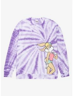 Top 10 🥰 Looney Tunes Lola Bunny Tie-Dye Crewneck - BoxLunch Exclusive 😉