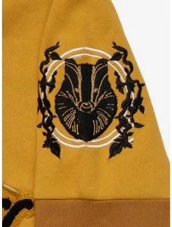 Deals ✔️ Harry Potter Hufflepuff Crest Panel Hoodie - BoxLunch Exclusive 😍 -Boxlunch Shop unnamed file 172