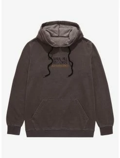 New 🎁 Disney The Nightmare Before ❄ Christmas Spiral Hills Records 👩 Women's Hoodie - BoxLunch Exclusive 🧨