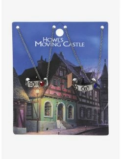 Best Sale 🌟 Studio Ghibli Howl’s Moving Castle Ring Replica Bestie Necklace Set - BoxLunch Exclusive 🌟 -Boxlunch Shop unnamed file 213