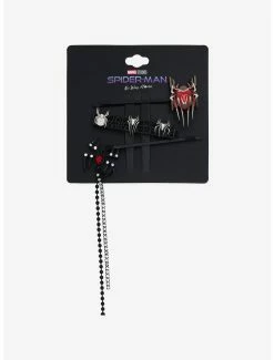 Top 10 ❤️ Marvel Spider-Man: No Way Home Icons Hair Clip Set - BoxLunch Exclusive 🔔 -Boxlunch Shop unnamed file 228