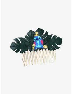 Hot Sale 🌟 Disney Lilo & Stitch Stitch With Ducklings Hair Comb - BoxLunch Exclusive ❤️