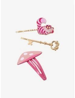 Wholesale โ Disney Alice In Wonderland Cheshire Cat Hair Clip Set - BoxLunch Exclusive ๐ฅฐ