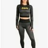Cheap 🤩 Boxlunch DC Comics Batgirl Athletic Leggings And Long Sleeve Top Set ✔️