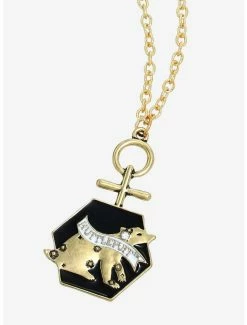 Best Sale 👍 Harry Potter Hufflepuff Pendant Necklace - BoxLunch Exclusive 🎉
