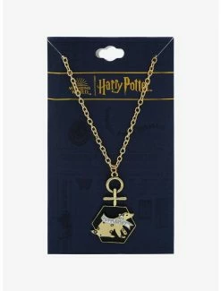 Best Sale 👍 Harry Potter Hufflepuff Pendant Necklace - BoxLunch Exclusive 🎉 -Boxlunch Shop unnamed file 268