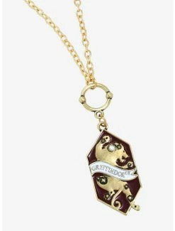 Buy 🛒 Harry Potter Gryffindor Pendant Necklace - BoxLunch Exclusive 🌟