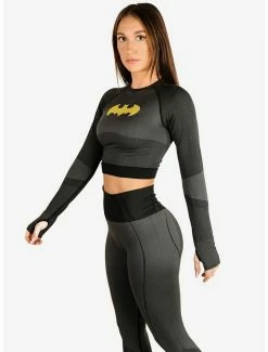 Cheap 🤩 Boxlunch DC Comics Batgirl Athletic Leggings And Long Sleeve Top Set ✔️ -Boxlunch Shop unnamed file 28
