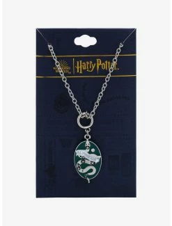 Deals 😉 Harry Potter Slytherin Pendant Necklace - BoxLunch Exclusive ✔️ -Boxlunch Shop unnamed file 283