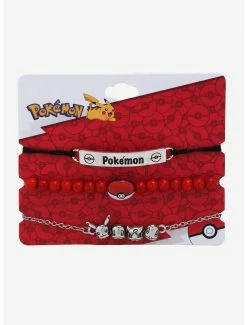 Best reviews of 🌟 Pokémon Kanto Region Starters Bracelet Set - BoxLunch Exclusive 🌟 -Boxlunch Shop unnamed file 343