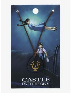 Discount ⭐ Studio Ghibli Castle In The Sky Crystal Replica Necklace - BoxLunch Exclusive 🥰 -Boxlunch Shop unnamed file 370