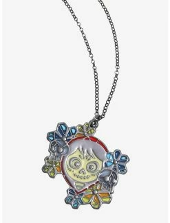 Best reviews of 🎁 Disney Pixar Coco Stained Glass Miguel Necklace - BoxLunch Exclusive 💯
