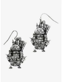 Cheapest ๐ Studio Ghibli Howl's Moving Castle Howl's Castle Earrings - BoxLunch Exclusive โญ