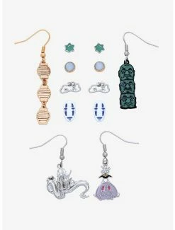 Discount 💯 Boxlunch Studio Ghibli Spirited Away Icons & Characters Mix & Match Earring Set 🧨