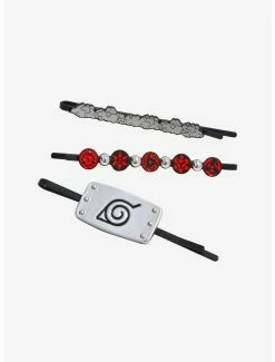 Cheap ⭐ Naruto Shippuden Icons Hair Clip Set - BoxLunch Exclusive 🎉
