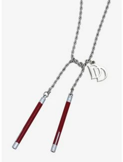 Buy 💯 Boxlunch Marvel Daredevil Night Sticks Necklace ✨