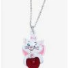 Flash Sale 🎁 Disney The Aristocats Marie Heart Necklace - BoxLunch Exclusive 🤩