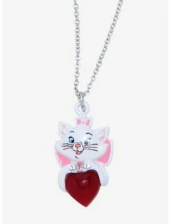 Flash Sale 🎁 Disney The Aristocats Marie Heart Necklace - BoxLunch Exclusive 🤩