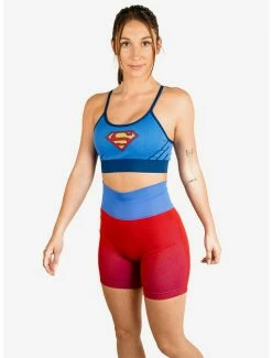 Coupon ⌛ Boxlunch DC Comics Supergirl Athletic Shorts And Sports Bra Set 😍 -Boxlunch Shop unnamed file 45