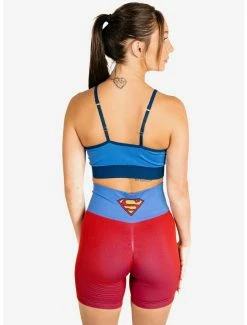 Coupon ⌛ Boxlunch DC Comics Supergirl Athletic Shorts And Sports Bra Set 😍 -Boxlunch Shop unnamed file 46