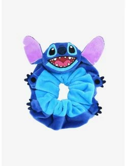 Outlet 👏 Disney Lilo & Stitch Stitch Figural Scrunchy - BoxLunch Exclusive ⭐