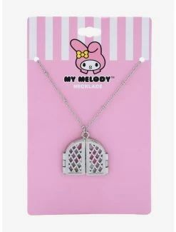 Wholesale ✔️ Sanrio My Melody Window Necklace - BoxLunch Exclusive 🎁 -Boxlunch Shop unnamed file 473
