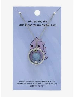 Buy 😀 Celestite Stone Fidget Necklace - BoxLunch Exclusive 👍 -Boxlunch Shop unnamed file 480