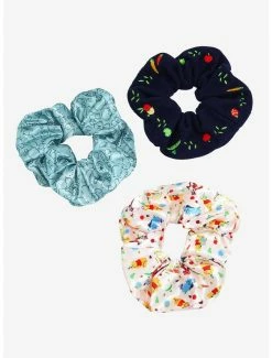 Flash Sale 🤩 Disney Winnie The Pooh Embroidered Icons Scrunchy Set - BoxLunch Exclusive 🔥