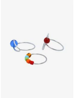 Cheap 💯 Boxlunch Anxiety Club Member Fidget Ring Set ⭐ -Boxlunch Shop unnamed file 495