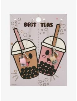Flash Sale ✔️ Boba Best-Teas Necklace Set - BoxLunch Exclusive ⭐ -Boxlunch Shop unnamed file 515