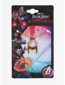 Hot Sale 😍 Boxlunch Marvel Doctor Strange In The Multiverse Of Madness Scarlet Witch Tiara Necklace 👍 -Boxlunch Shop unnamed file 530