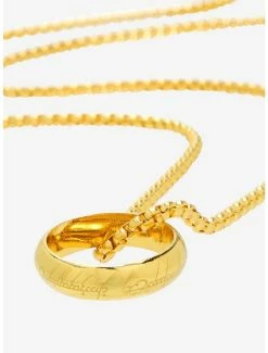 Coupon 👏 The Lord Of The Rings One Ring Replica Necklace - BoxLunch Exclusive 😍
