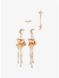 Coupon ❤️ Disney Peter Pan Jolly Roger Earring Set - BoxLunch Exclusive 👏