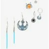 Outlet ❤️ Star Wars Ahsoka Tano Mix & Match Earring Set - BoxLunch Exclusive ✔️