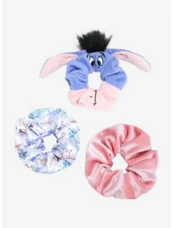 Hot Sale 👍 Disney Winnie The Pooh Eeyore Figural Scrunchy Set - BoxLunch Exclusive ⌛