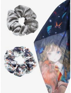 Brand new ✨ Harry Potter Hermione Watercolor Portrait Scrunchy Set - BoxLunch Exclusive ⌛ -Boxlunch Shop unnamed file 559