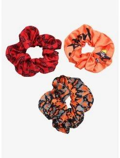 Cheapest ๐ฏ Naruto Shippuden Naruto Uzumaki Scrunchy Set - BoxLunch Exclusive โ