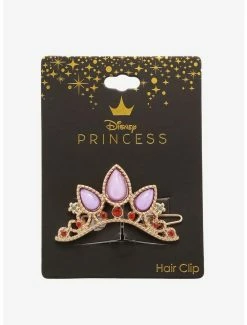 Outlet 🛒 Disney Tangled Rapunzel Tiara Hair Clip - BoxLunch Exclusive 💯 -Boxlunch Shop unnamed file 586