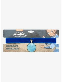 Flash Sale ✔️ Avatar: The Last Airbender Katara's Pendant Choker Necklace - BoxLunch Exclusive 😉 -Boxlunch Shop unnamed file 589