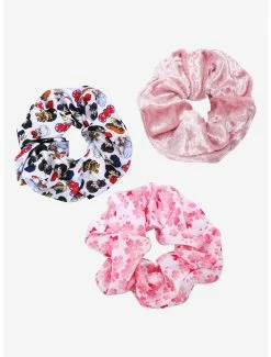 Promo 🎁 InuYasha Chibi Characters & Cherry Blossoms Scrunchy Set - BoxLunch Exclusive 🛒