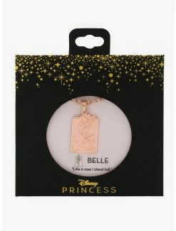 Cheap ✔️ Disney Beauty And The Beast The Enchanted Rose Pendant Necklace - BoxLunch Exclusive 😀 -Boxlunch Shop unnamed file 615