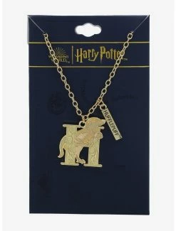 Coupon 🔥 Harry Potter Hufflepuff Badger Stained Glass Necklace - BoxLunch Exclusive 🌟 -Boxlunch Shop unnamed file 645