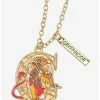 Top 10 👍 Harry Potter Gryffindor Lion Stained Glass Necklace - BoxLunch Exclusive ⭐
