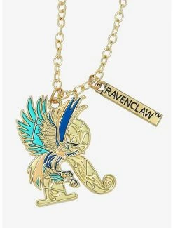 Cheap 🌟 Harry Potter Ravenclaw Eagle Stained Glass Necklace - BoxLunch Exclusive 😉
